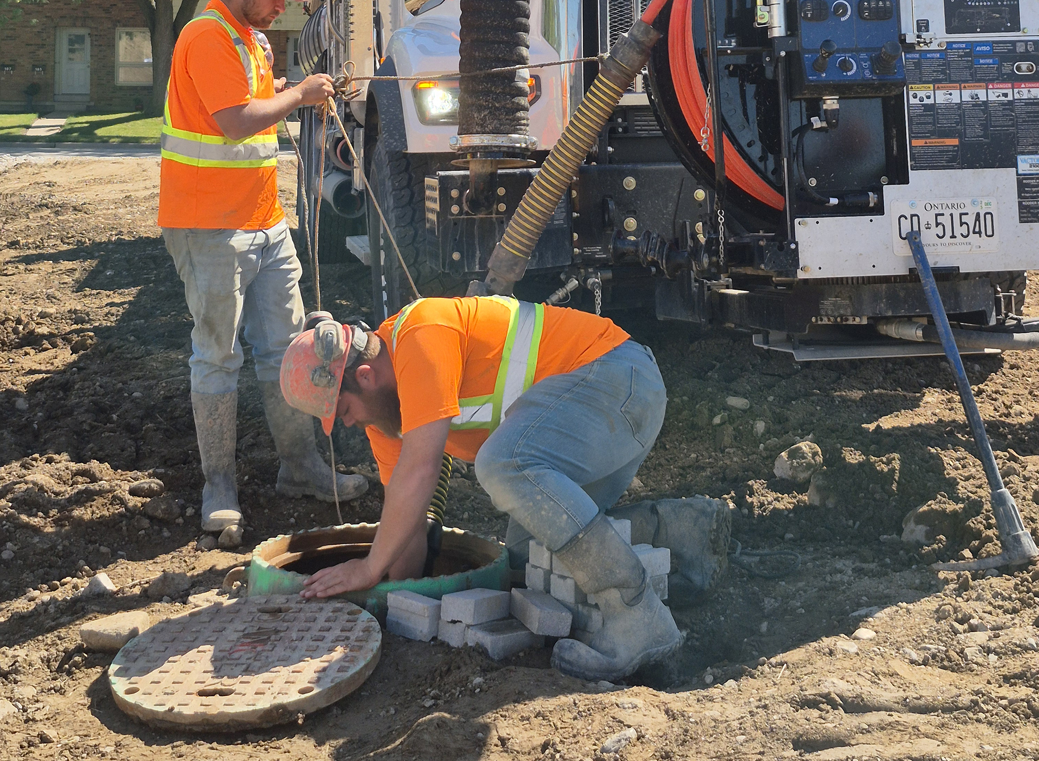 Line Flushing | Hydro Excavation Services | Choice Inc.
